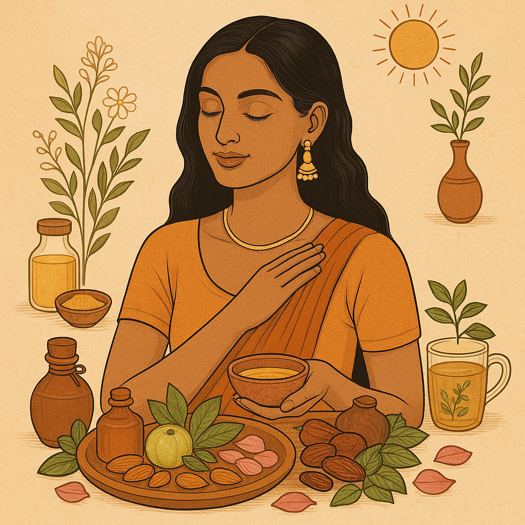 Een glanzende huid volgens Ayurveda!