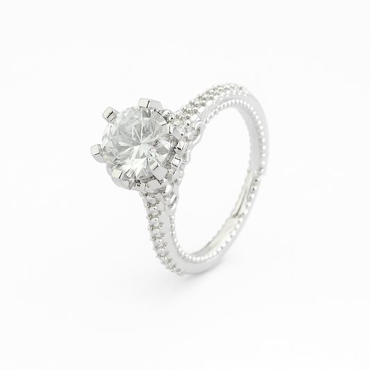 Verlovingsring - imitatie diamant