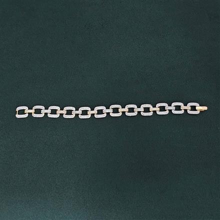 Schakelarmband met steentjes