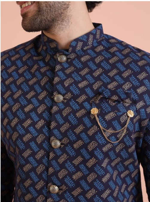 Heren Indowestern Sherwani-set -pre order